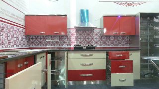 Stainless Steel Hybrid Kitchen Cabinets