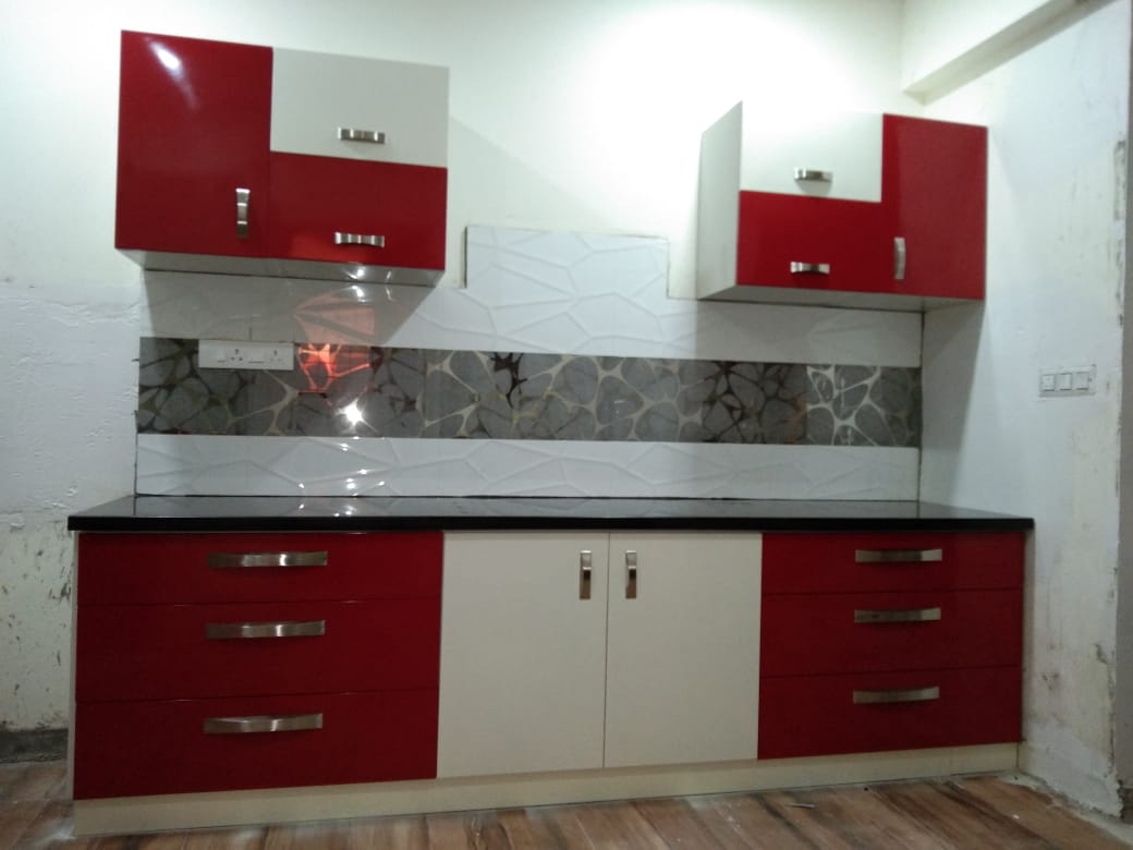 steel modular kitchen design