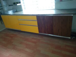 Galvanized Steel Modular Kitchen