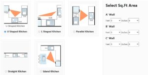 Modular Kitchen Cost Calculator