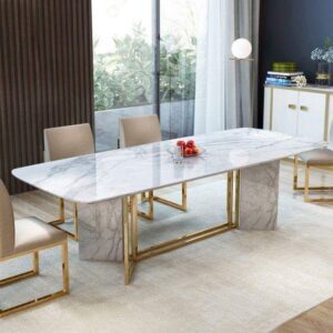 Stainless Steel PVD Coated Dining Tables