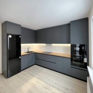 SS 304 Modular Kitchen Cabinets 