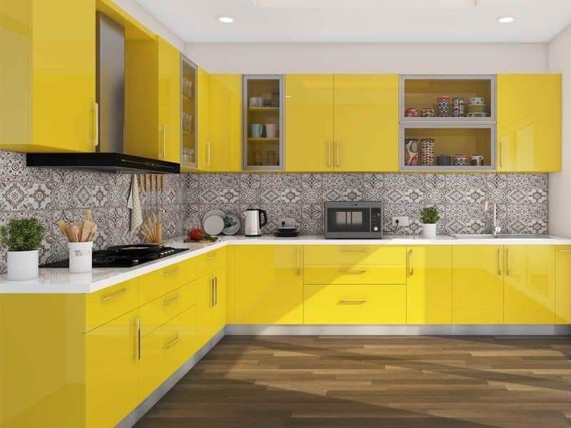 Galvanized Steel Cabinets in Contemporary Kitchen Designs