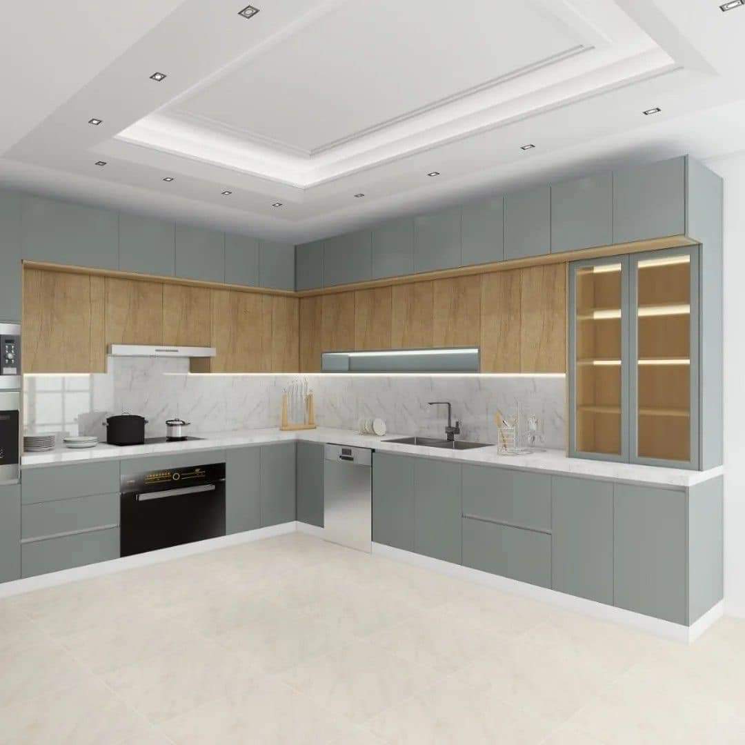  Stainless Steel 304 Grade Modular Kitchen Cabinets in Bangalore