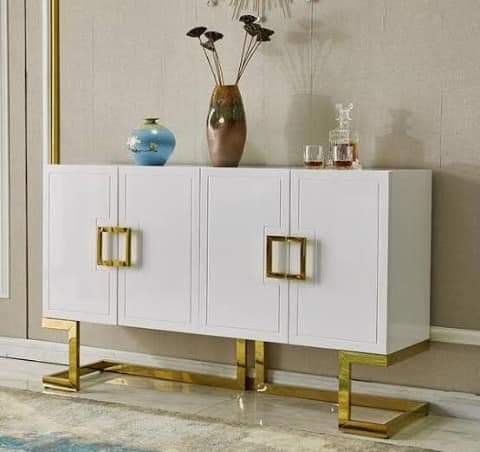 How to Make a Small Living Room Look Bigger with a PVD Console Table