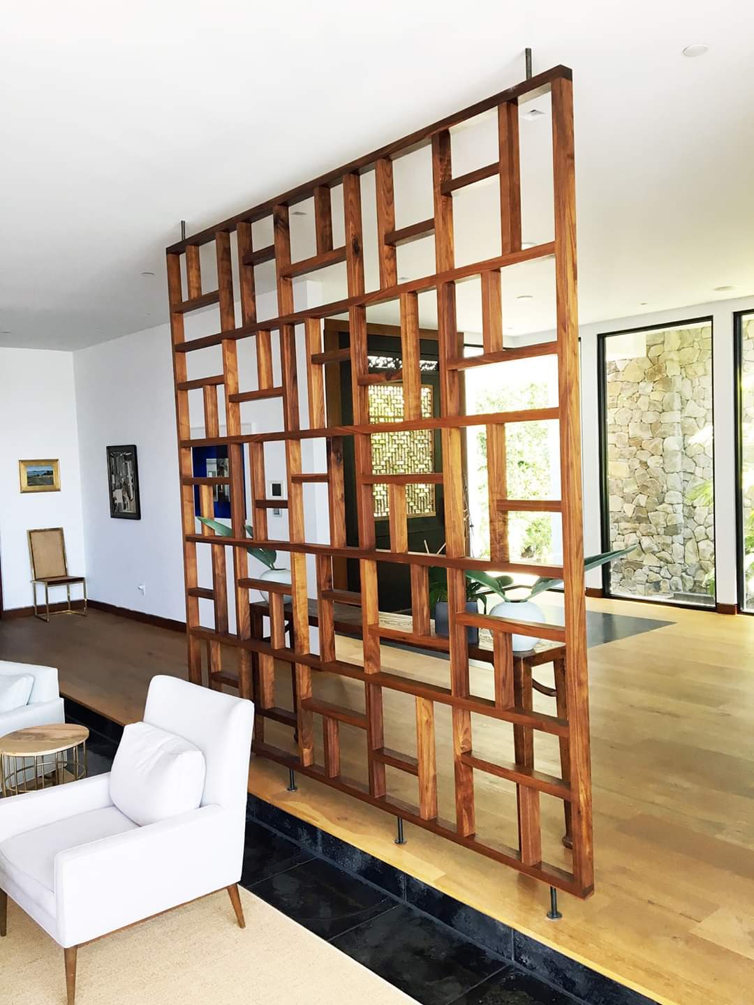 How to Make a Small Living Room Look Bigger with a PVD Partition