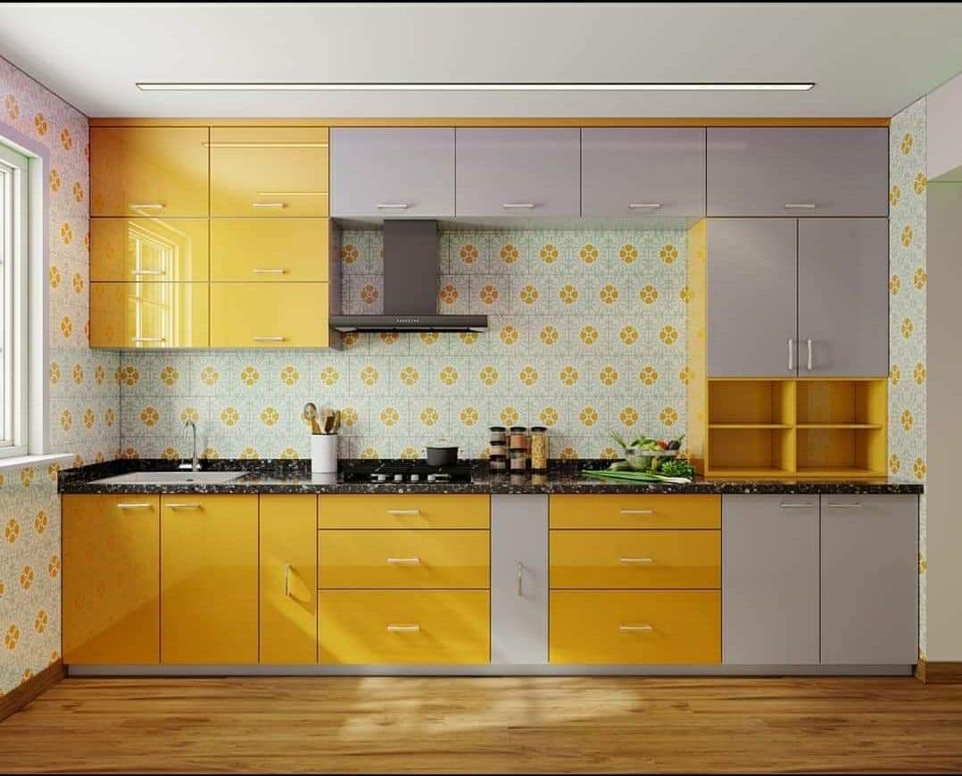 Modular Kitchen Steel Cabinets | KARVI INTERIO
