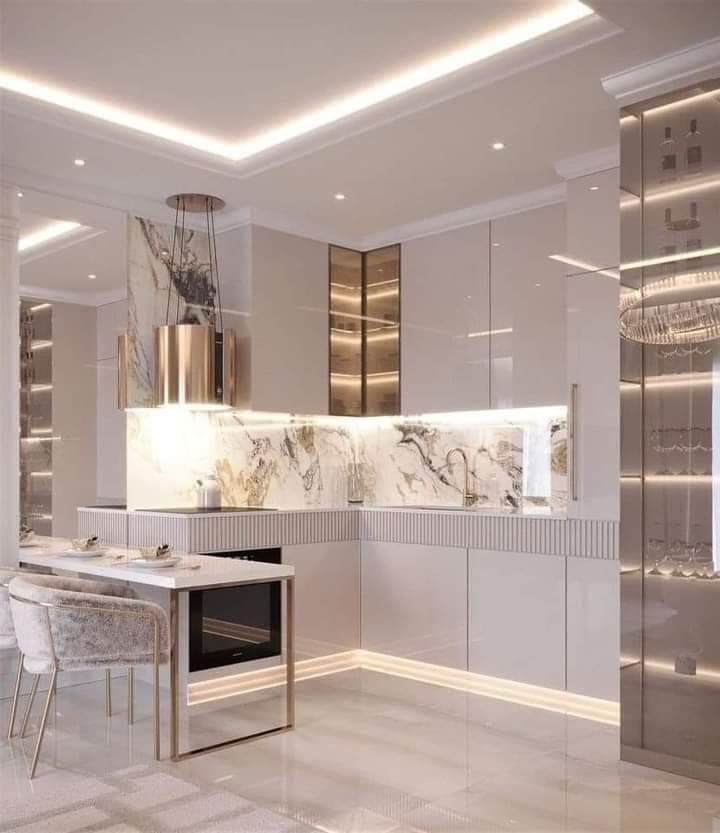 Wooden vs. Stainless Steel Modular Kitchen cabinet prices
