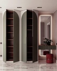 Modular Wardrobes in Steel