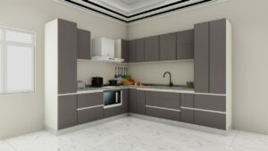 Hygienic Stainless Steel Modular Kitchens