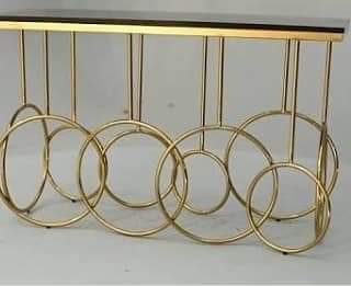 Design Inspirations Stainless Steel PVD Console Tables