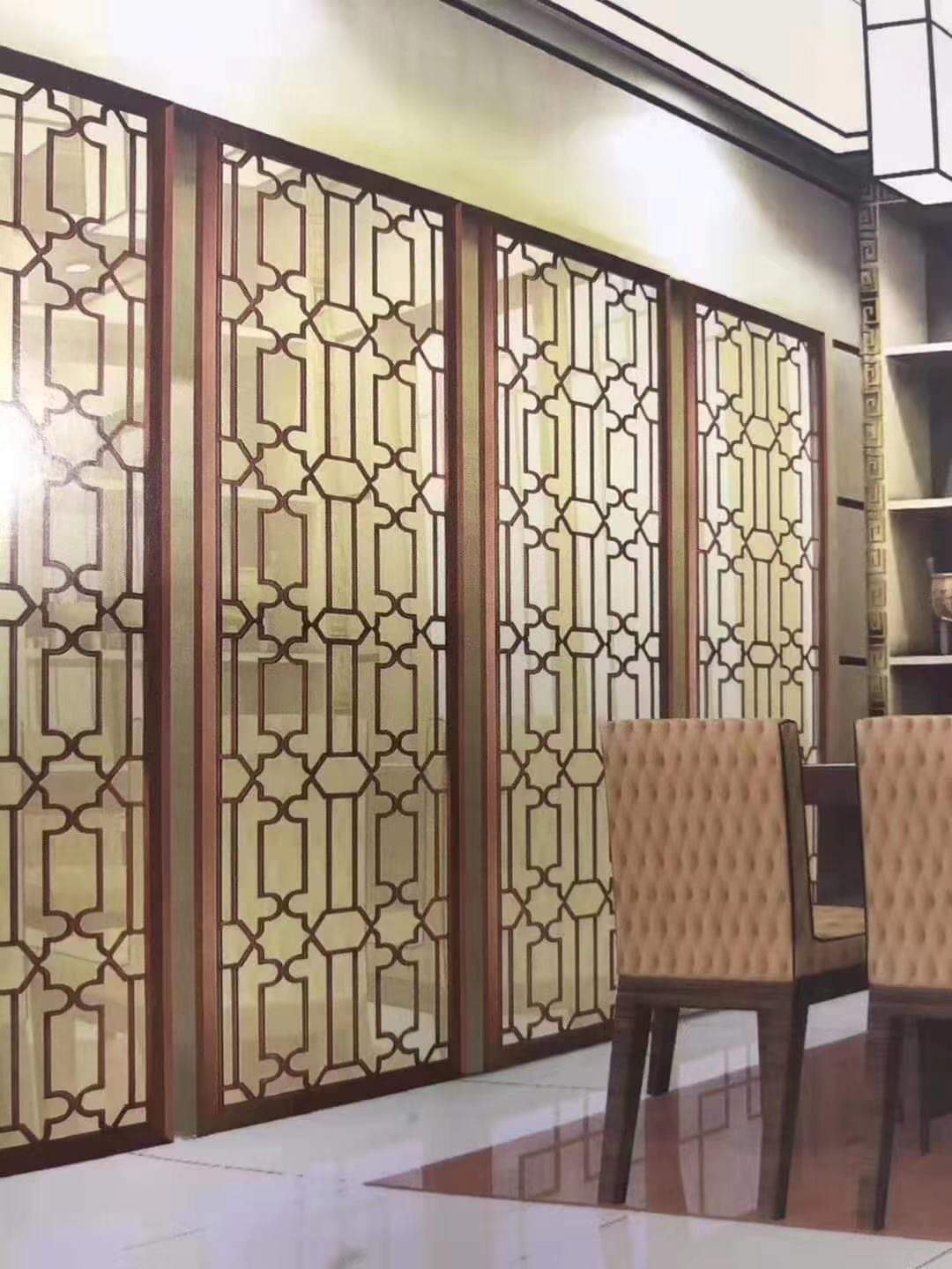 Designing a Contemporary Living Room with PVD Partitions