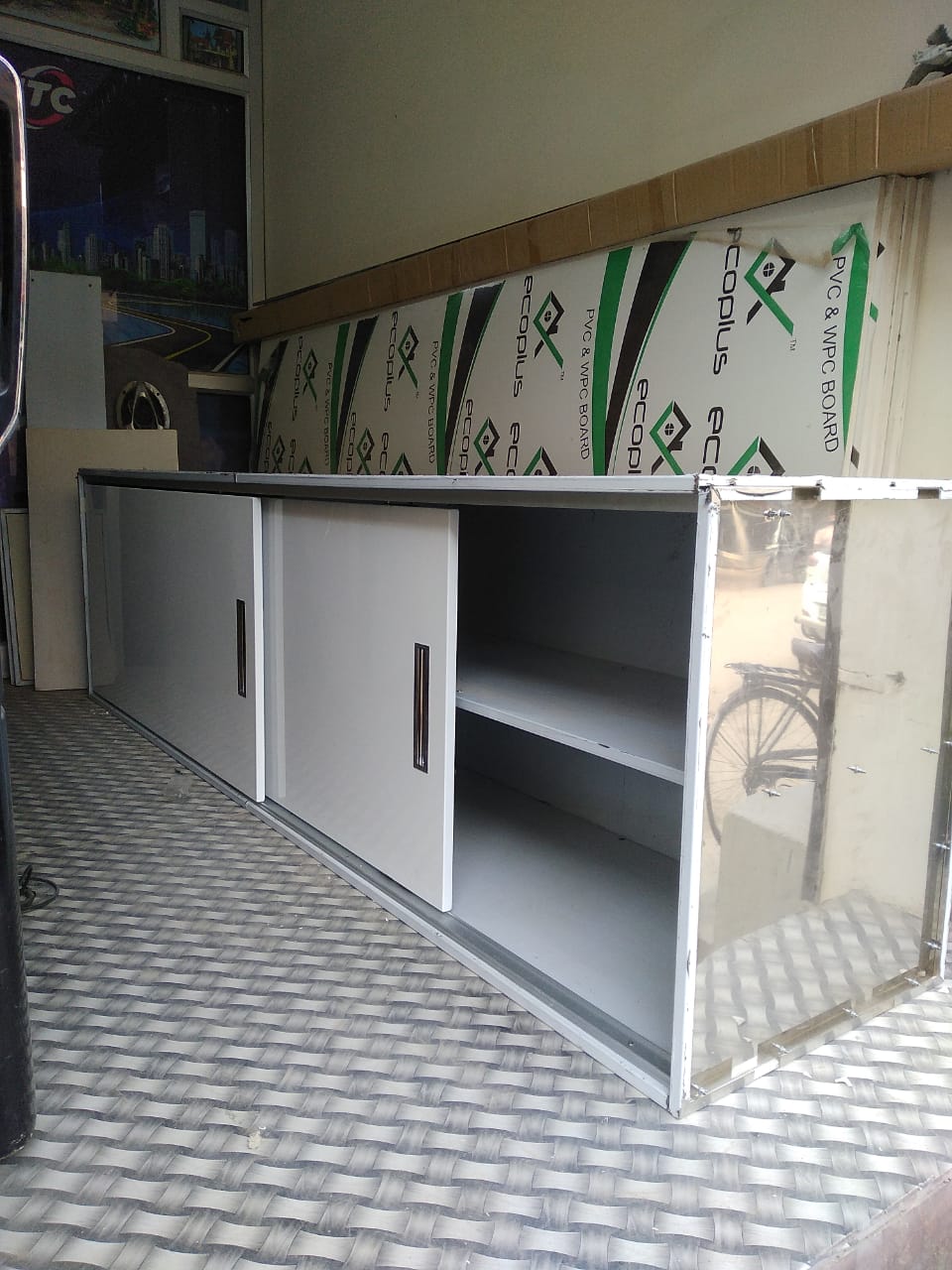 Kitchen Cabinet Galvanized Steel