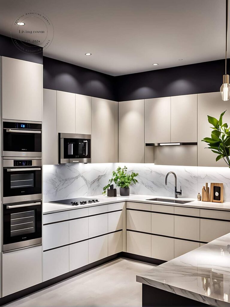 Stainless Steel Kitchen Interiors in Hyderabad India