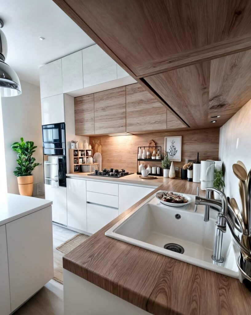 Handle Less Polymer Shutters for Stainless Steel Kitchen Cabinets