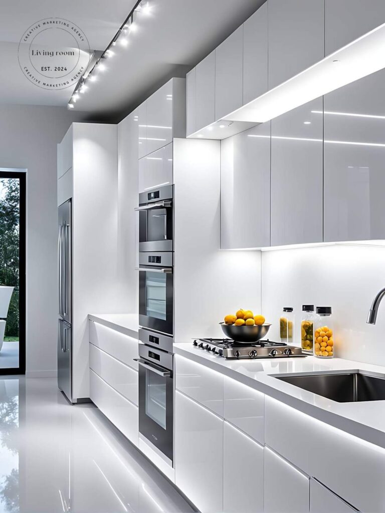 Stainless Steel Kitchen Interiors in Chennai India