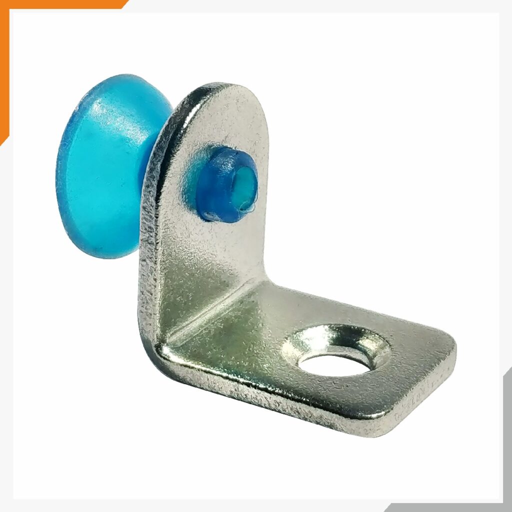 Steel Shelf Support L-shaped Shelf Fixing Bracket for Modular Kitchen Cabinets