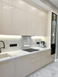 Modern Stainless Steel Kitchen Cabinets 