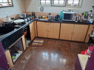 Stainless steel kitchen renovation in Bangalore