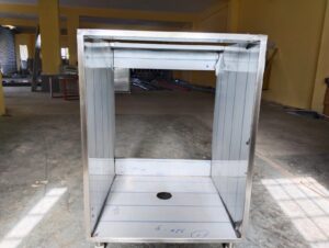 Stainless Steel Welded Carcass by Karvi Interio