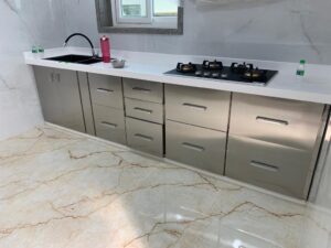 Stainless steel welded carcass