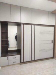 Stainless Steel Sliding Wardrobes Hyderabad