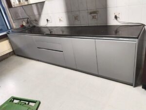 Stainless Steel Kitchen Shutters Price | Modern Modular Kitchens
