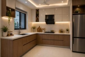 L-Shaped Stainless Steel Kitchen Designs & Price Guide 2026